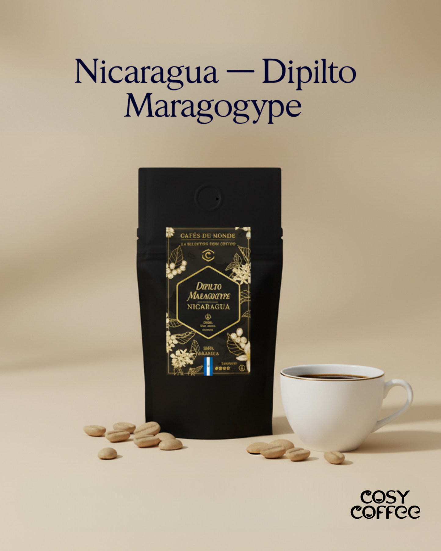Nicaragua – Dipilto Maragogype (exceptional coffee)